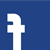 Facebook logo graphic.